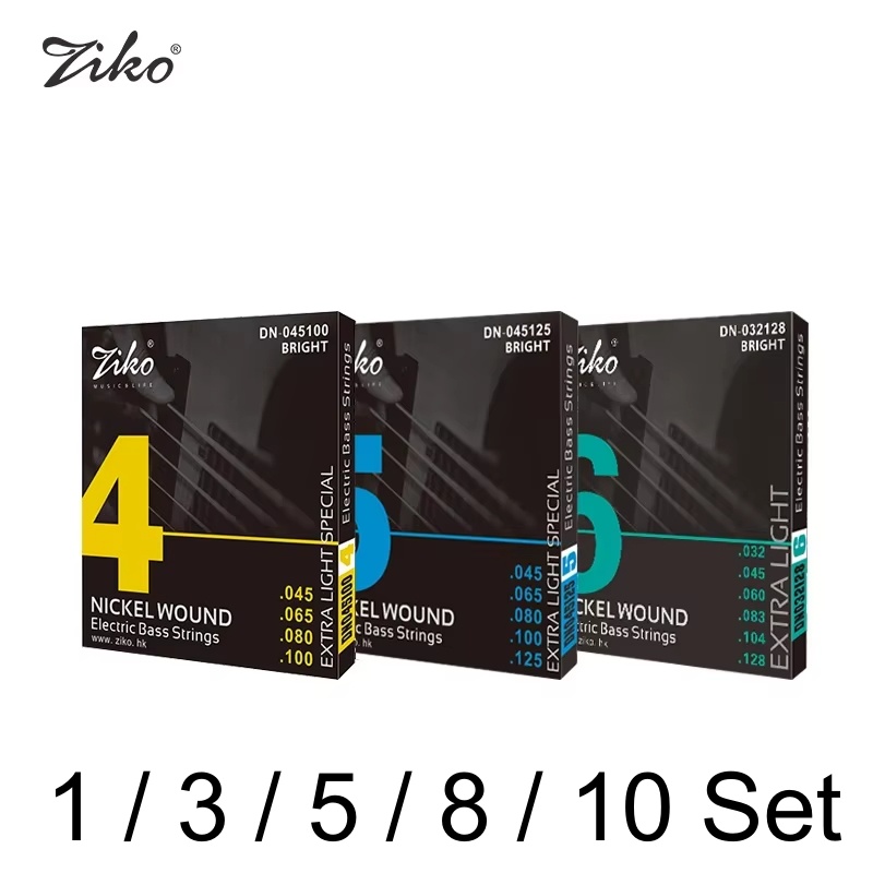 ZIKO 1/3/5/8/10 Set 4/5/6 Stri - Charango 10 String ulasan dan harga