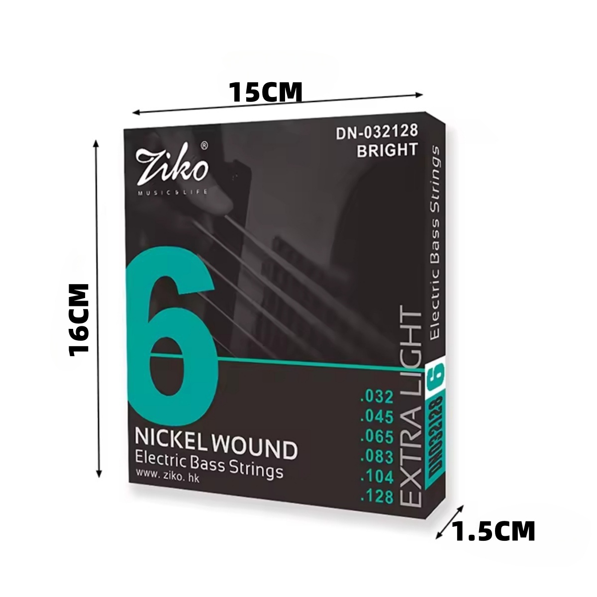 ZIKO 1/3/5/8/10 Set 4/5/6 Stri - Charango 10 String ulasan dan harga
