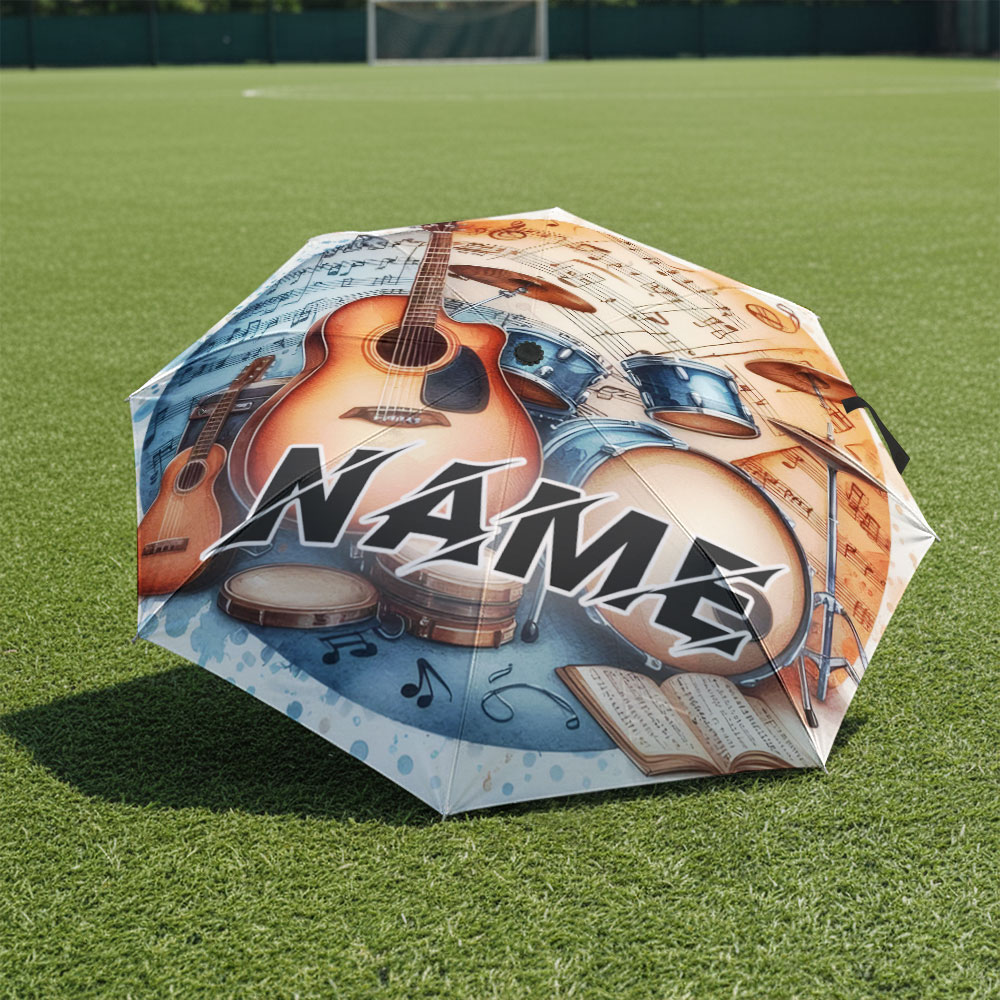 Custom Name umbrella,Musical I - Musical Instrument With Names ulasan dan harga