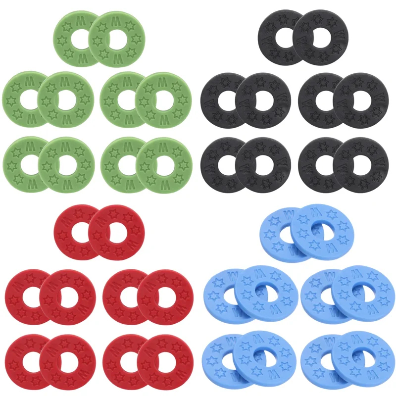 10 pcs Guitar Strap Block Rubb - Charango 10 String ulasan dan harga