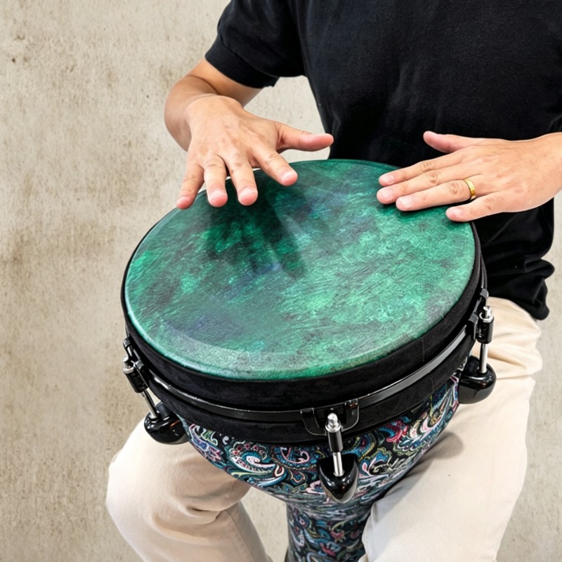 12 Inch African Drum Portable  - Musical Instrument Djembe ulasan dan harga