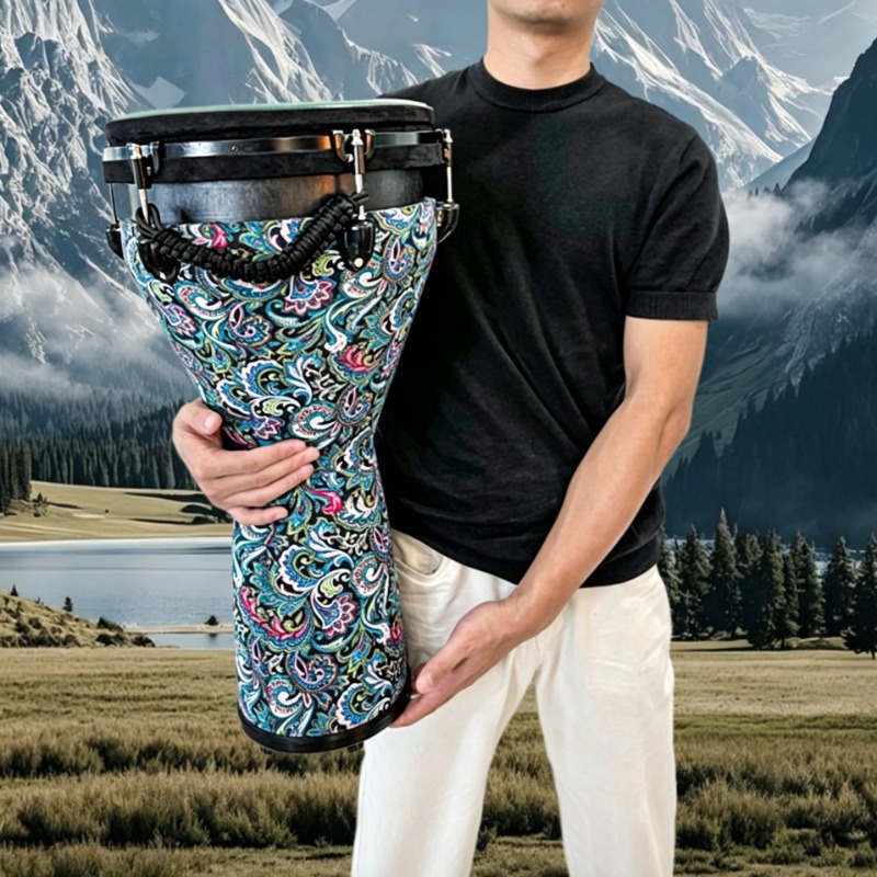 12 Inch African Drum Portable  - Musical Instrument Djembe ulasan dan harga