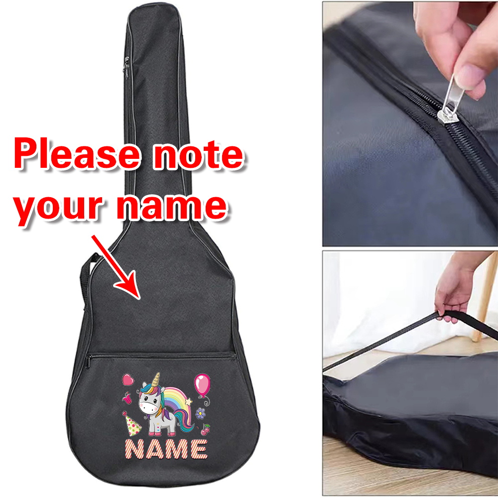 Customized Name Guitar Bag 36- - Musical Instrument With Names ulasan dan harga