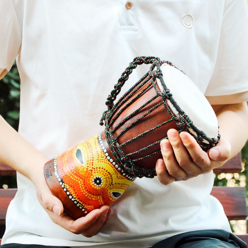 Children Beginner Small Africa - Musical Instrument Djembe ulasan dan harga