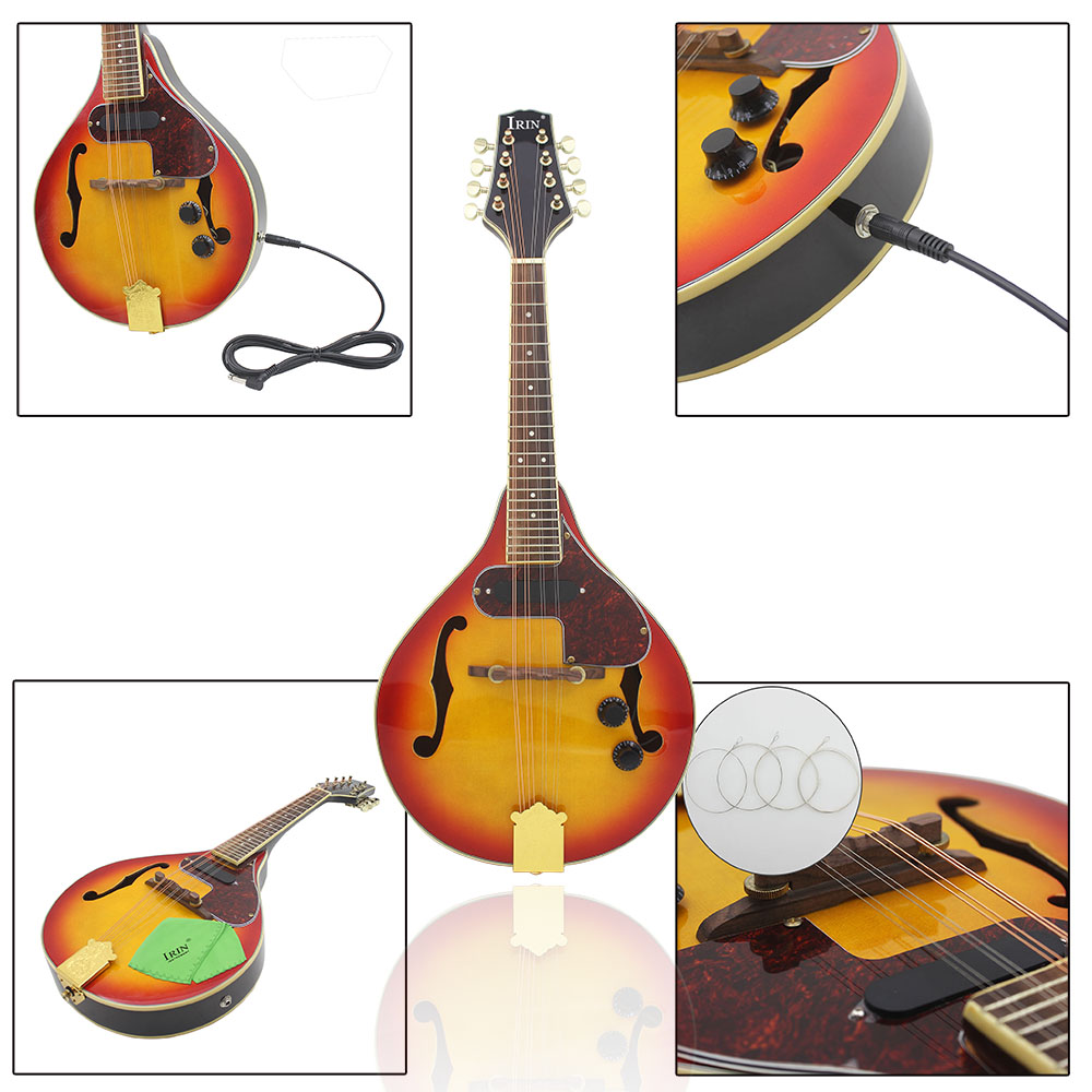 IRIN Electric Mandolin Set 8 S - Mandolin A Style ulasan dan harga