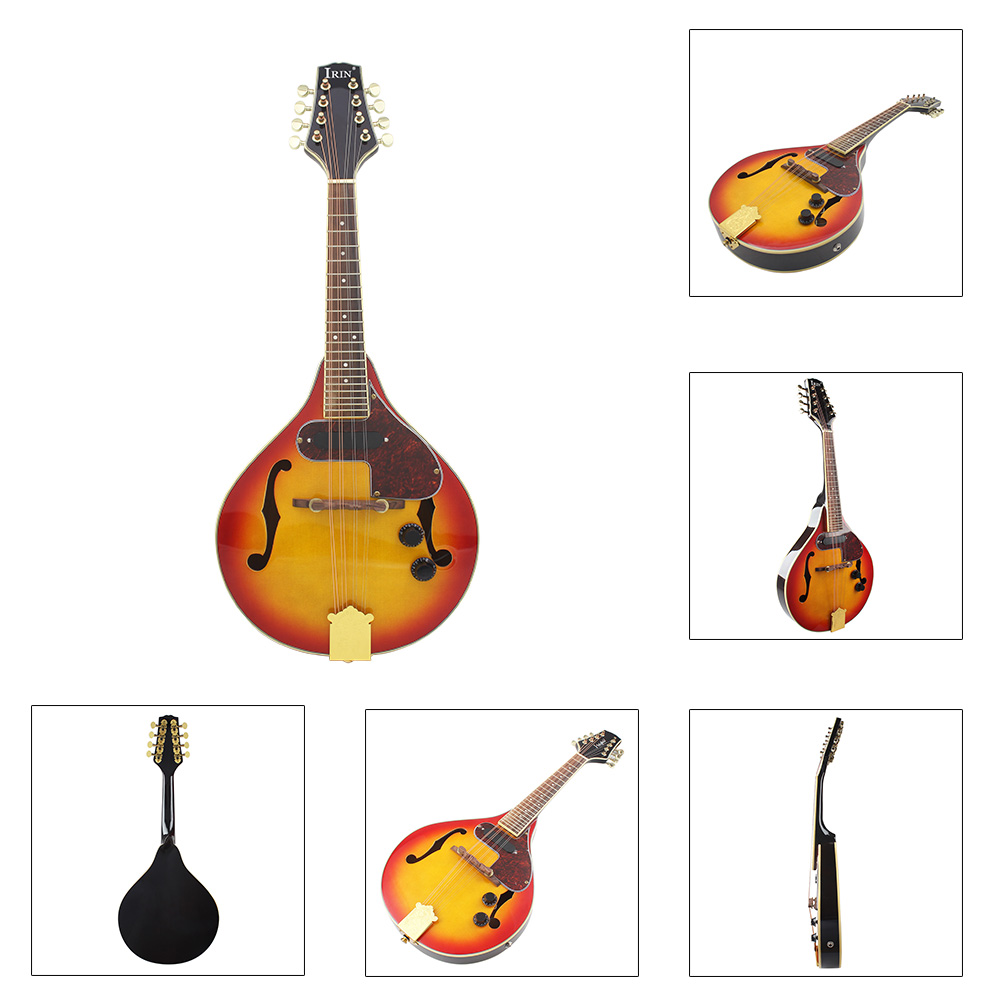 IRIN Electric Mandolin Set 8 S - Mandolin A Style ulasan dan harga