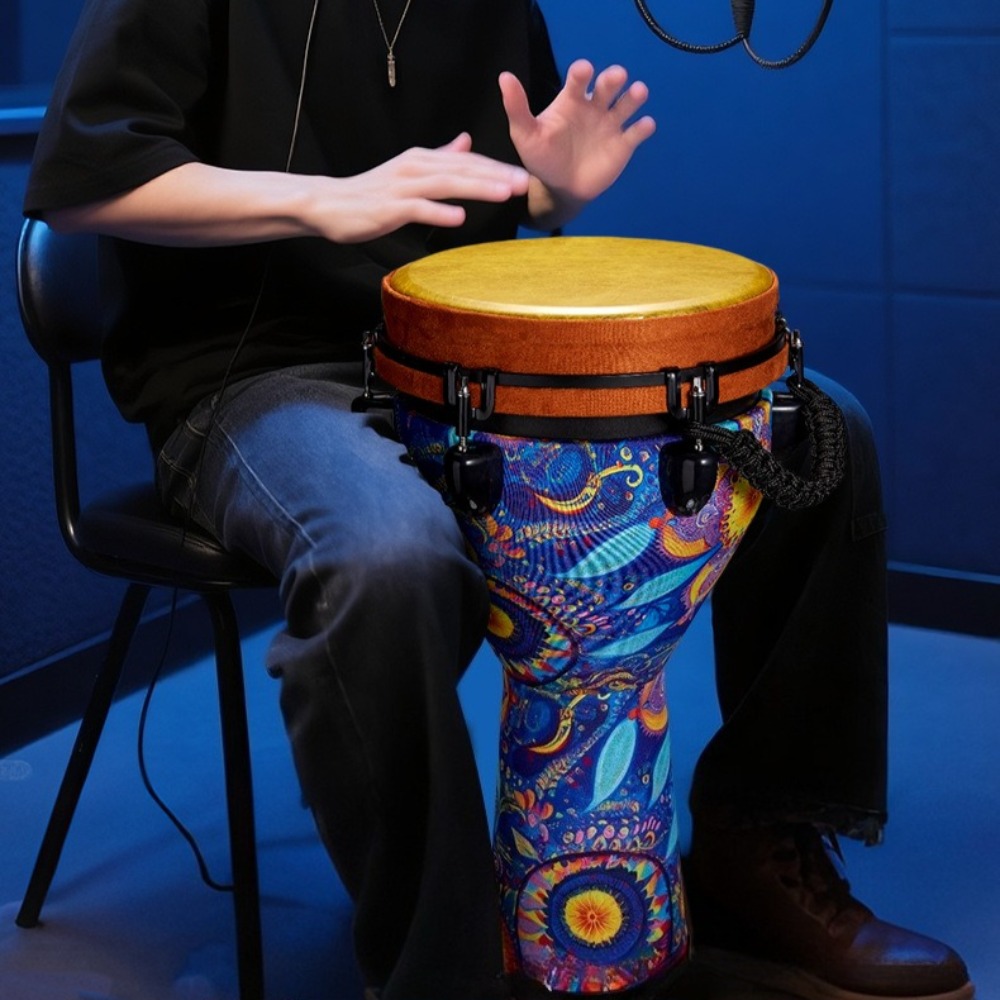 Large 10-inch African Drum Por - Musical Instrument Djembe ulasan dan harga