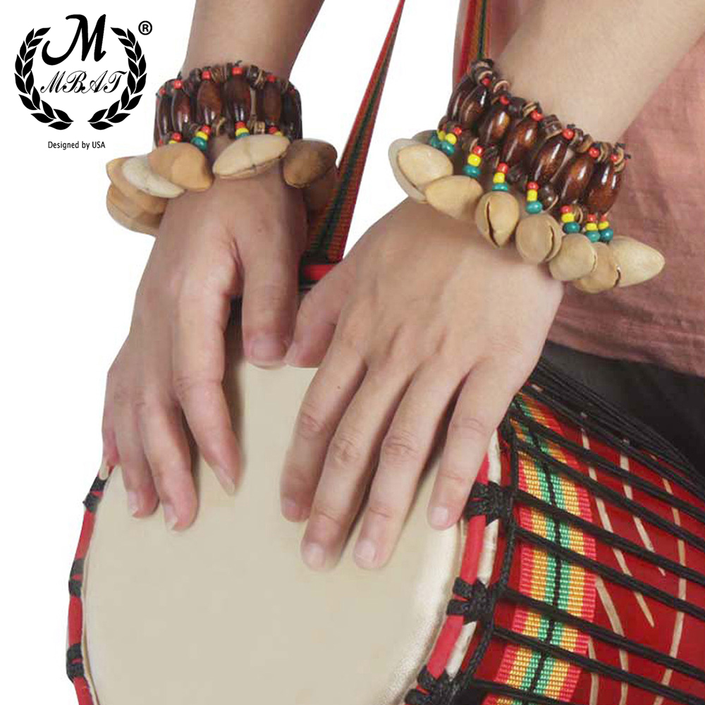 M MBAT Handmade Nuts Shell Bra - Musical Instrument Djembe ulasan dan harga