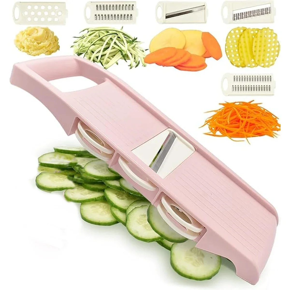 5 in 1 Mandoline Slicer for Ki - Mandolin A Style ulasan dan harga